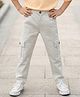 Cutiekins Cotton Woven Solid Cargo Pants - Grey