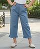 Cutiekins Cotton Woven Solid Capri - Blue