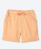 Mothercare 100% Cotton Woven Shorts - Light Orange