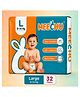 Meechu Large Pant Style Baby Diapers, Soft & Absorbent, 32's Count
