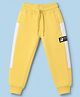 Ruff Interlock Knit Fleece Full Length Lounge Pants - Light Yellow