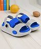 Trump Colour Block Back Strap Sandals- Blue