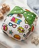 StarAndDaisy Reusable Cloth Diaper for Babies Adjustable Washable Baby Diaper with Snap Buttons Free Size NYC Set of 1 Soft Comfortable and Easy to Use for Babies