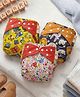 StarAndDaisy Reusable Cloth Diaper for Babies Adjustable Washable Baby Diaper with Snap Buttons Free Size Multi Color Set of 3 Soft Comfortable and Easy to Use for Babies