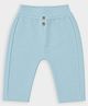Mi Arcus Knit Solid Pajama - Blue