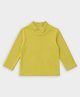Mi Arcus Knit Full Sleeves Solid Tee - Green