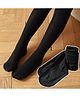 Ziory Solid Stockings - Black