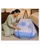 Babytoons Baby Mosquito Net Bed for Sleeping Newborn Soft and Comfortable Bed 0-12 Months - Blue