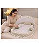 Babytoons Baby Mosquito Net Bed Set with Mattress Pillow and Bolsters 0-12 Months - Green