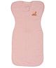 Tidy Sleep Hands Up Baby Swaddle Wrapper , 100% Cotton Jersey , Arms Up Sleep Sack, Soft, Breathable and Gentle Baby Sleeping Bag - Baby Pink