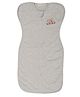 Tidy Sleep Hands Up Baby Swaddle Wrapper , 100% Cotton Jersey , Arms Up Sleep Sack, Soft, Breathable and Gentle Baby Sleeping Bag - Grey