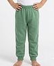Nite Flite Cotton Knit Solid Joggers - Green