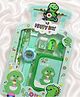 iLearnNGrow Luggage Style Stationery Gift Set with Watch, Wallet & Rakhi - Green
