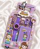 iLearnNGrow Luggage Style Stationery Gift Set with Watch, Wallet & Rakhi - Purple