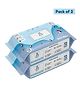 Mummagodi Aloe Vera Wipes with Lid 72 Pieces - Pack of 2