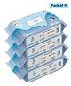 Mummagodi Aloe Vera Wipes with Lid 72 Pieces - Pack of 4