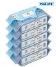 Mummagodi Aloe Vera Wipes with Lid 72 Pieces - Pack of 5