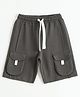 JusCubs Cotton Knit Solid Shorts - Olive Green
