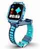 PunnkFunnk Kids Smart Watch with Dual Camara, 360° Rotating Design, HD Display, Video Calling, Chat, Rechargeable Battery & Adjustable Strap, Transparent Body for Boys & Girls - (Aqua Blue)