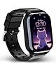 PunnkFunnk Kids Smart Watch with Camara, HD Display, Video Calling, Chat, Alarm, Flashlight, Dial Replace, Chat, Rechargeable Battery & Adjustable Strap, Body for Boys & Girls - (Button Black)
