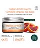 Juicy Chemistry Organic Lip Balm with Blood Orange & Rosehip Moisturising Lip Care Natural & Organic Formula - 5 g
