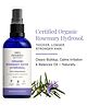 Juicy Chemistry Organic Rosemary Hydrosol Hair Mist | Pure Steam Distilled Scalp Care Water | Supports Healthy Hair & Scalp Care- 100 ml