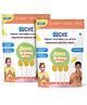 Ouchie Kids Throat-Soothing Lollipops Pack of 2 Lemon with Organic Honey & Vitamin C | Helps Relieve Dry, Itchy Throat | Immunity Support | Pack of 2 (30 Lollipops)