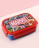 Marvel By SKI Crunchy Steel Insulated 2 Grid bento Lunch Box - Red & Blue