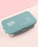 SKI Plastoware RELISH Single Wall Steel Lunch Box with Leak-Proof Container & Spoon - Light Blue