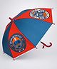 Little Surprise Box Vintage Motorcycle Designed Umbrella - Navy Blue