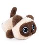 EITHEO Cute Siamese Cat Soft Toy Plush Stuffed Animal for Kids (Pack of 1)