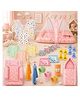 Babytoons 28 in 1 NewBorn Baby Complete Daily Items Combo - Pink