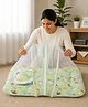 Babytoons Baby Bedding Set for New Born Infant Bed Mattress with Mosquito Net & Pillow - Green