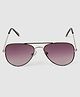 DukieKooky Kids Gradient Color UV Protected Aviator sunglasses - Black