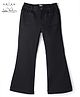 Arias Cotton Elastane Woven Full Length Flared Denim Jeans With Pockets at Front & Back - Black
