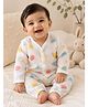 Tittertots Organic Cotton Knit  Full Sleeves Space Theme Printed Coordinating Shirt & Pajama Set - Multi Colour
