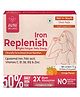 Avni Wellness Iron Replenish - Liposomal Iron Supplement for Women, Melt-in-Mouth, 15 sachets of 0.5 g each