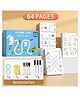 ARCADE TOYS Educational Toys - Children Drawing Writing Learning Stroke Line Book - Logical Thinking Cards Book For Kids - Tracking Workbook For Preschool Learning - ,Children - (64 Pgs) Multicolour