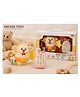 ARCADE TOYS Musical Monkey Learning Toy with Lights, Sounds & Rattle Rings  Educational Activity Toy for Babies & Toddlers Multicolour