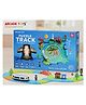 ARCADE TOYS Ocean Puzzle Track Electric Rail Journey  Interactive Maze & Skill Development Game for Kids Multicolour