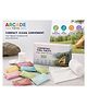 ARCADE TOYS 14 Pcs Disposable Compressed Cotton Towel Tablets  Portable Travel Facial Towels - Multicolour