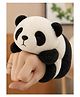 ARCADE TOYS 22 cm Panda Soft Toy Plush Toy | Big Panda Animal | Ultra Soft, Huggable & Cuddly Gift for Kids, - Black & White - Color & design may vary