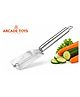 ARCADE TOYS Premium 5 in 1 Stainless Steel Vegetable Peeler | Multifunction Fruit & Vegetable Peeler with Comfortable Grip | Heavy Duty Kitchen Peeling Tool