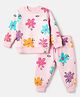 Teddy Fleece Full Sleeves Winter Wear Suits S Pink 6-8 Y (28) Girls