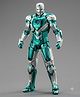 Marvel Iron Man Mark 31 Action Figure Collectible with Accessories, PVC Build Height - 18 cm