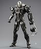 Marvel Iron Man Mark 34 Southpaw Action Figure with Accessories, PVC Build Collectible - 18 cm