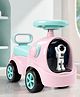 Cockatoo-Kids New Baby Bunny Swing Car for Kids Ride-On Magic Car, Push & Glide for Toddlers with Backrest Seat & Big Wheel Push Car - Sea Green