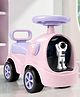 Cockatoo -Kids New Baby Bunny Swing Car for Kids Ride-On Magic Car, Push & Glide for Toddlers with Backrest Seat & Big Wheel Push Car - Purple