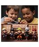 YAMAMA Naruto Shippuden 5-Piece Chibi Sitting Collectible Action Figure Set for Kids & Adults, Premium Child-Safe ABS Plastic Anime Miniature Toy Pack, Fun Interactive Collectible Kid Toy - Multicolor