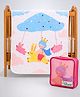 Little Surprise Box Flying Bunny Ride Infant Blanket-Cream